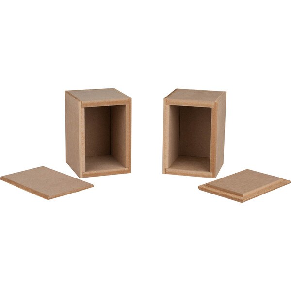 Main product image for Knock-Down MDF 0.04 ft³ Micro Bookshelf Cabinet300-5000